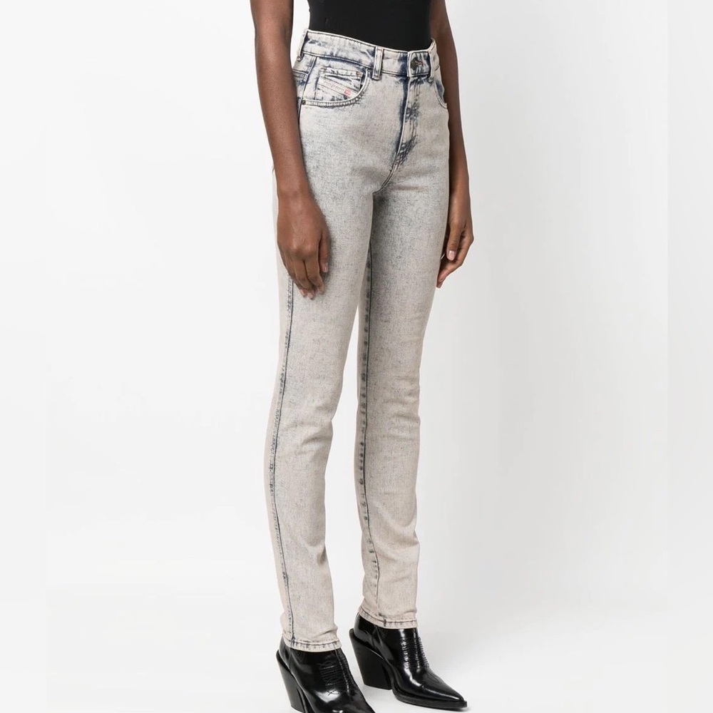 Diesel stone washed straight leg jeans size 27